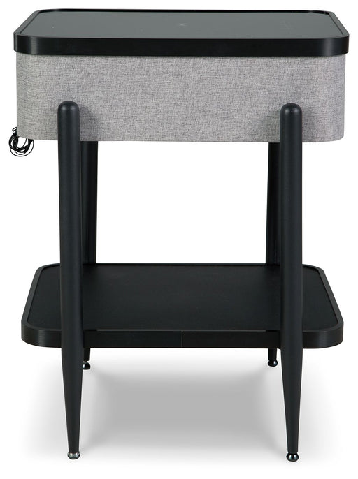 Jorvalee - Accent Table with Speaker - Gray / Black – Accent Tables by Signature Design by Ashley® at Furniture Wholesale Plus , Nashville furniture store