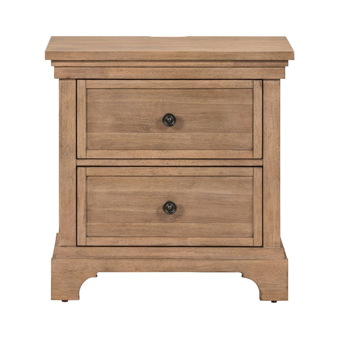 Haven Hills - Nightstand With Charging Station - Camel Beige – Nightstands w/ Charging Stations by Liberty Furniture at Furniture Wholesale Plus , Nashville furniture store