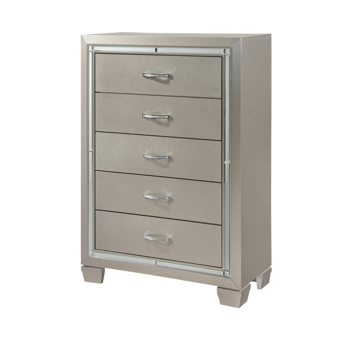 Platinum - Youth Platform Bedroom Set – 3 Piece Bedroom Sets by Elements International at Furniture Wholesale Plus , Nashville furniture store