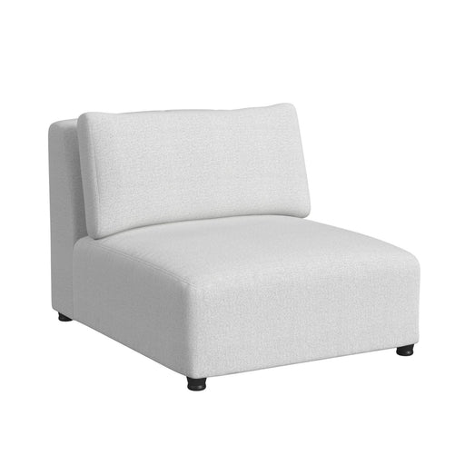Zandara - Modular Armless Chair - Beige – Armless Chairs by Elements International at Furniture Wholesale Plus , Nashville furniture store