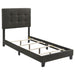 Mapes Tufted Upholstered Twin Bed Charcoal - Premium Bed from Coaster Z2 Standard - Just $158! Shop now at Furniture Wholesale Plus  We are the best furniture store in Nashville, Hendersonville, Goodlettsville, Madison, Antioch, Mount Juliet, Lebanon, Gallatin, Springfield, Murfreesboro, Franklin, Brentwood