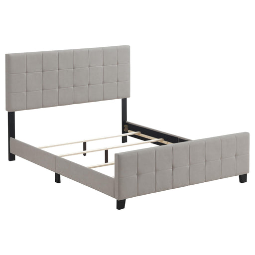 Fairfield Queen Upholstered Panel Bed Beige - Premium Bed from Coaster Z2 Standard - Just $250! Shop now at Furniture Wholesale Plus  We are the best furniture store in Nashville, Hendersonville, Goodlettsville, Madison, Antioch, Mount Juliet, Lebanon, Gallatin, Springfield, Murfreesboro, Franklin, Brentwood