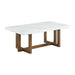 Morris - 2 Piece Occasional Marble Table Set - White – Table Sets by Elements International at Furniture Wholesale Plus , Nashville furniture store