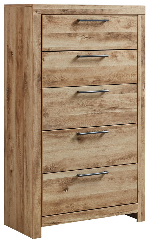 Hyanna - Tan Brown - Five Drawer Chest - Premium Accent Chests from Signature Design by Ashley® - Just $358! Shop now at Furniture Wholesale Plus  We are the best furniture store in Nashville, Hendersonville, Goodlettsville, Madison, Antioch, Mount Juliet, Lebanon, Gallatin, Springfield, Murfreesboro, Franklin, Brentwood