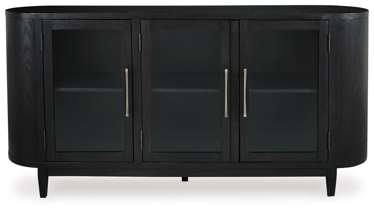 Rowanbeck - Dining Room Server - Black – Servers by Signature Design by Ashley® at Furniture Wholesale Plus , Nashville furniture store