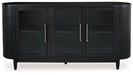 Rowanbeck - Dining Room Server - Black – Servers by Signature Design by Ashley® at Furniture Wholesale Plus , Nashville furniture store
