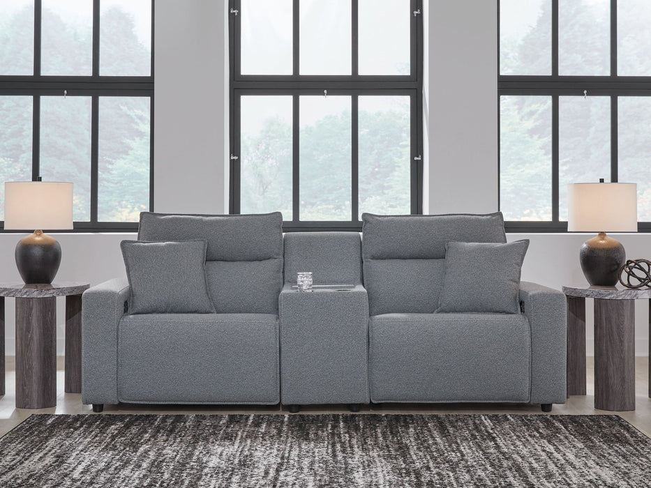 ModMax II - Salt And Pepper - Reclining Sectional – Reclining Sectionals by Signature Design by Ashley® at Furniture Wholesale Plus , Nashville furniture store