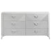 Cassia - 6-Drawer Bedroom Dresser Cabinet – Dressers by Coaster Fine Furniture at Furniture Wholesale Plus , Nashville furniture store