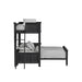 Hampton Kids - Loft With Ladder And Desk With Speaker – Loft Beds by Elements International at Furniture Wholesale Plus , Nashville furniture store