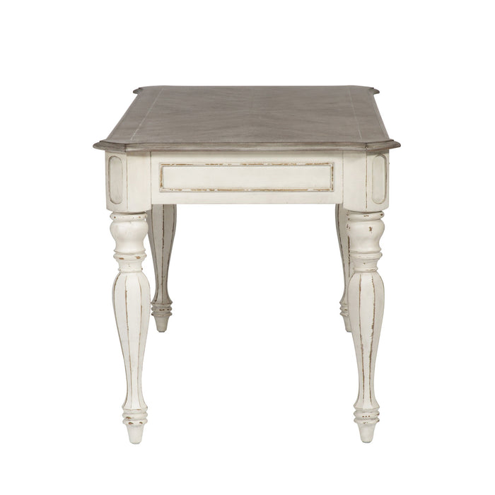 Magnolia Manor - Writing Desk - Antique White – Writing Desks by Liberty Furniture at Furniture Wholesale Plus , Nashville furniture store