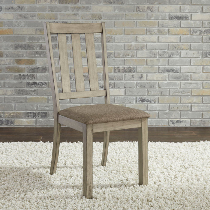 Sun Valley - Slat Back Side Chair - Sandstone – Side Chairs by Liberty Furniture at Furniture Wholesale Plus , Nashville furniture store