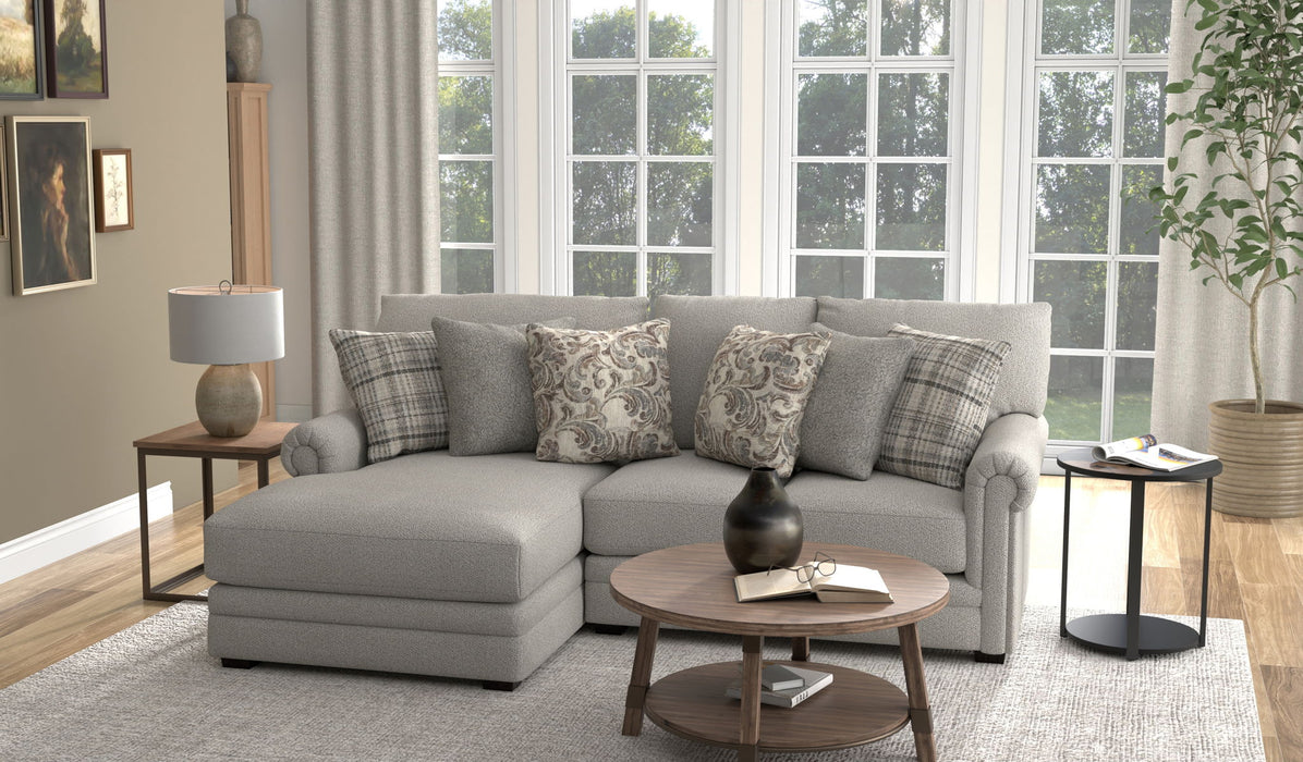 Livingston - Sectional With Comfort Coil Seating And Accent Pillows Included – Stationary Sectionals by Jackson at Furniture Wholesale Plus , Nashville furniture store