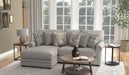Livingston - Sectional With Comfort Coil Seating And Accent Pillows Included – Stationary Sectionals by Jackson at Furniture Wholesale Plus , Nashville furniture store