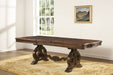 Royale - Dining Table - Dark Brown – Dining Tables by Steve Silver Furniture at Furniture Wholesale Plus , Nashville furniture store