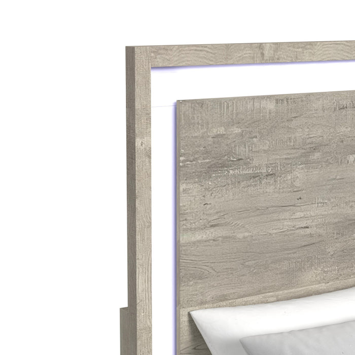 San Matteo - Bed With LED – Panel Beds by Elements International at Furniture Wholesale Plus , Nashville furniture store