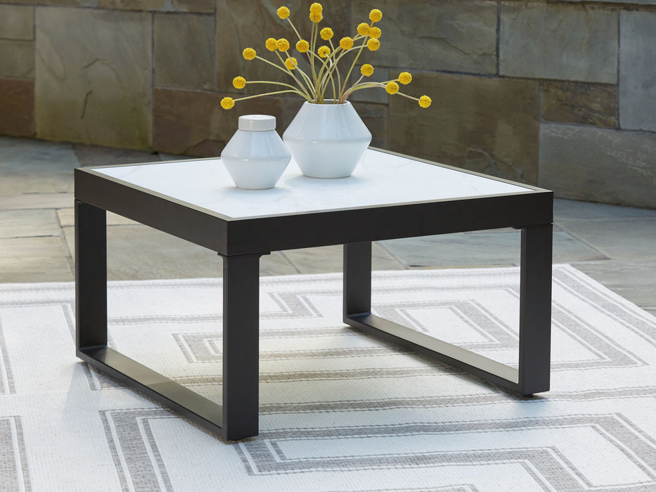 Beachloft - Square Cocktail Table - Black / Gray – Coffee Tables by Signature Design by Ashley® at Furniture Wholesale Plus , Nashville furniture store