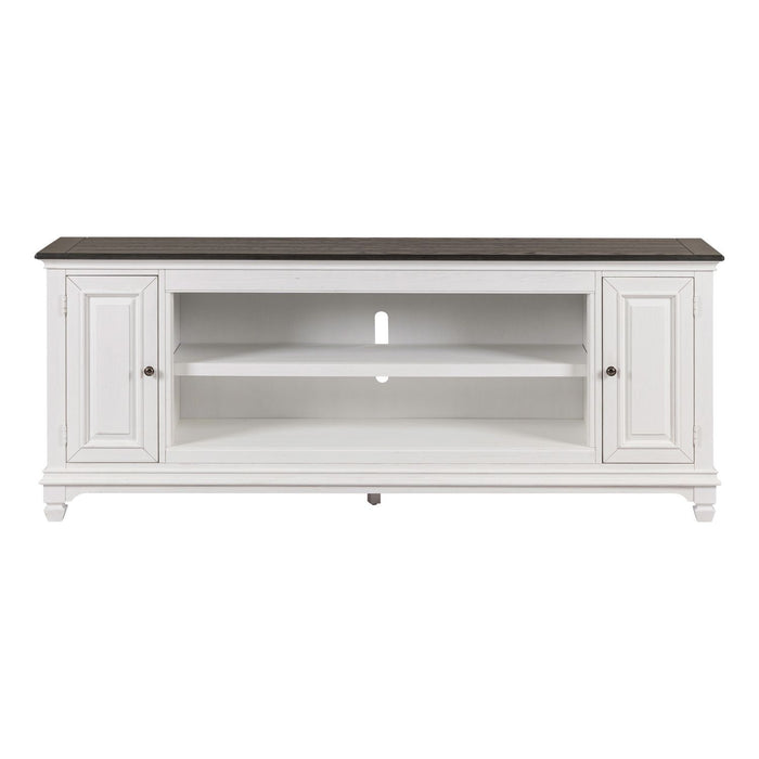 Fireplace TV Consoles - 80" Fireplace TV Console FTS - White – Fireplace TV Stands by Liberty Furniture at Furniture Wholesale Plus , Nashville furniture store