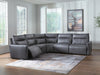 ModZ - Power Reclining Sectional – Reclining Sectionals by Benchcraft® at Furniture Wholesale Plus , Nashville furniture store