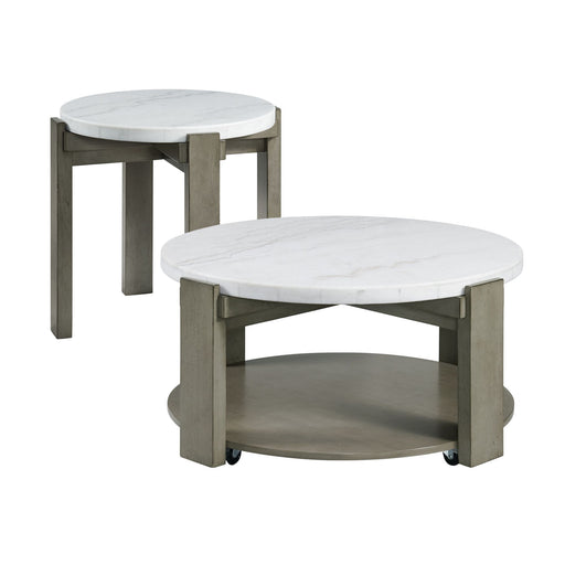 Rosamel - 2 Piece Occasional Table Set (Coffee Table And End Table) - Gray – Table Sets by Elements International at Furniture Wholesale Plus , Nashville furniture store