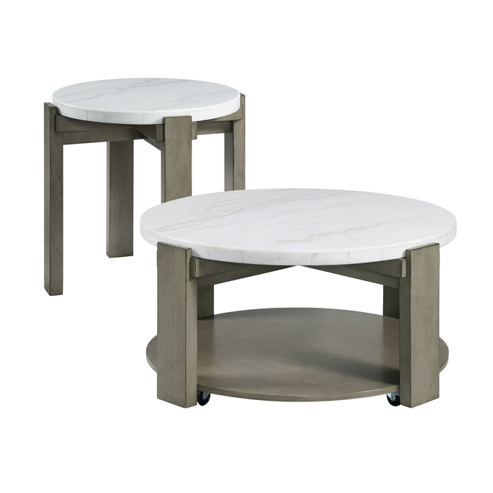 Rosamel - 2 Piece Occasional Table Set (Coffee Table And End Table) - Gray – Table Sets by Elements International at Furniture Wholesale Plus , Nashville furniture store