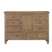 Riverdale - 6 Drawer Dresser - Brown – Dressers by Steve Silver Furniture at Furniture Wholesale Plus , Nashville furniture store
