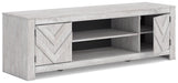 Cayboni - LG TV Stand With Fireplace Option – TV Stands by Signature Design by Ashley® at Furniture Wholesale Plus , Nashville furniture store