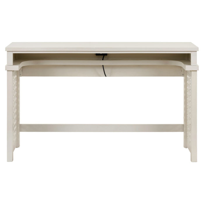 Berkley Square - Sofa Bar Console - Linen & Khaki – Console Tables by Liberty Furniture at Furniture Wholesale Plus , Nashville furniture store