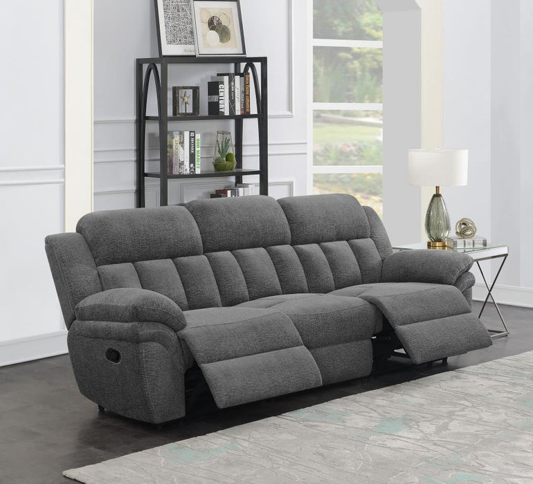 Bahrain - Upholstered Motion Sofa – Reclining Sofas by CoasterEssence at Furniture Wholesale Plus , Nashville furniture store
