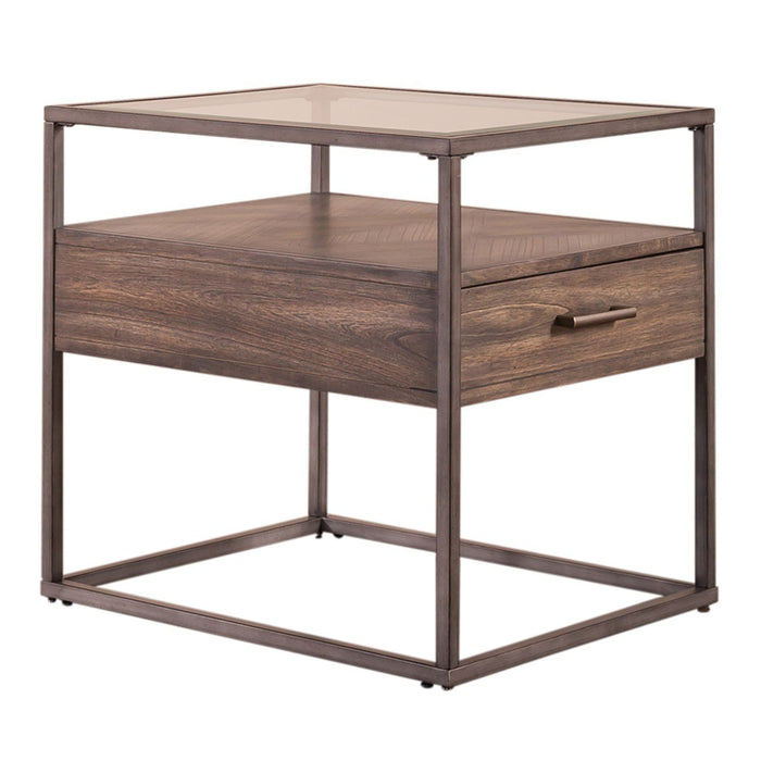 Jamestown - End Table - Tobacco – End Tables by Liberty Furniture at Furniture Wholesale Plus , Nashville furniture store