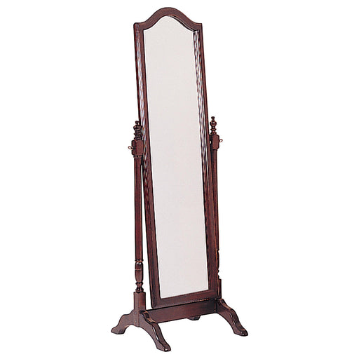 Cabot Rectangular Cheval Mirror with Arched Top Merlot - Premium Mirror from Coaster Z2 Standard - Just $158! Shop now at Furniture Wholesale Plus  We are the best furniture store in Nashville, Hendersonville, Goodlettsville, Madison, Antioch, Mount Juliet, Lebanon, Gallatin, Springfield, Murfreesboro, Franklin, Brentwood