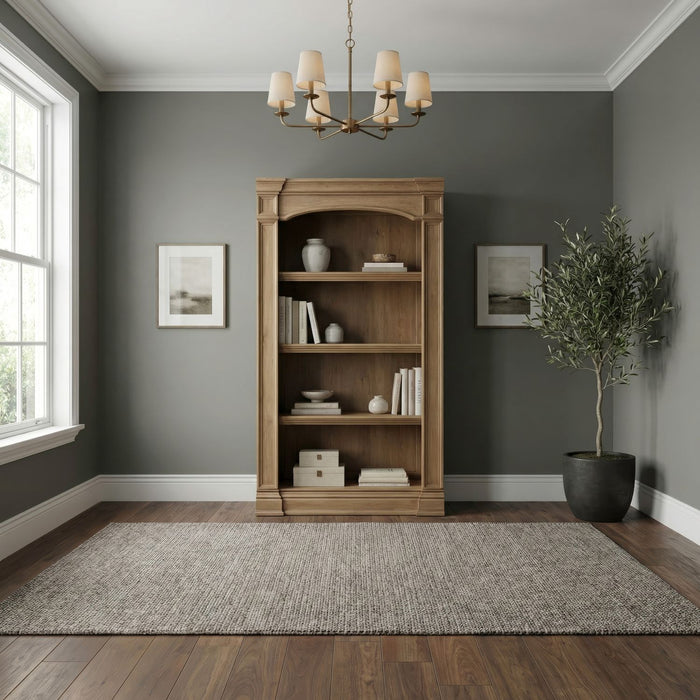 Reynolda - Bunching Bookcase - Camel Beige – Standard Bookcases by Liberty Furniture at Furniture Wholesale Plus , Nashville furniture store
