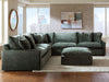 Carriage View - 3-Piece Sectional - Jade – Stationary Sectionals by Benchcraft® at Furniture Wholesale Plus , Nashville furniture store