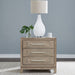 Brentwood - 3 Drawer Nightstand With Charging Station - Sandstone – Nightstands w/ Charging Stations by Liberty Furniture at Furniture Wholesale Plus , Nashville furniture store