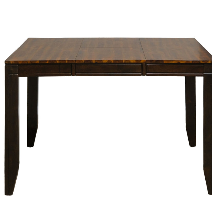 Melissa - Gathering Table - Caramel & Burnt Sugar - Premium Dining Tables with Extensions from Emerald Home - Just $579! Shop now at Furniture Wholesale Plus  We are the best furniture store in Nashville, Hendersonville, Goodlettsville, Madison, Antioch, Mount Juliet, Lebanon, Gallatin, Springfield, Murfreesboro, Franklin, Brentwood