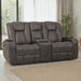 Marlow - Manual Recliner Loveseat – Reclining Loveseats by Steve Silver Furniture at Furniture Wholesale Plus , Nashville furniture store