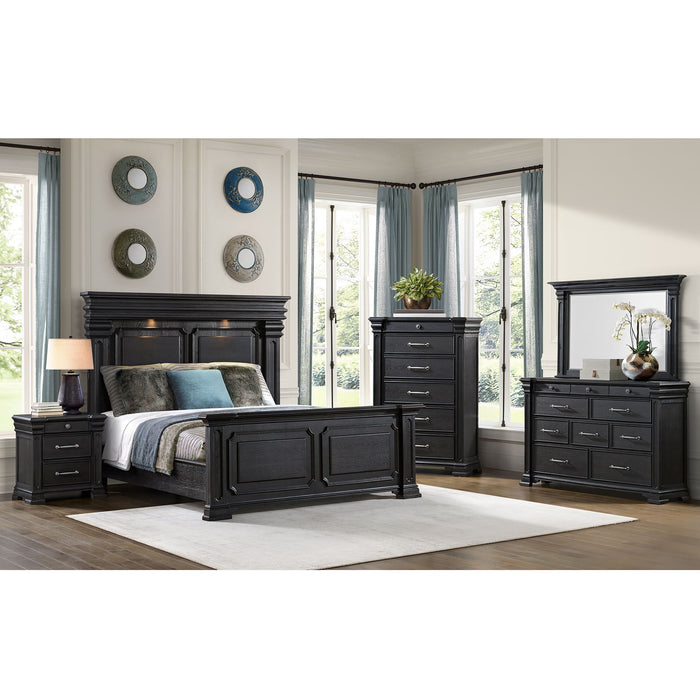 Kings Court - Bed – Panel Beds by Elements International at Furniture Wholesale Plus , Nashville furniture store