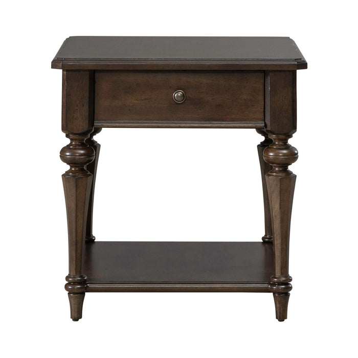 Arden Road - Drawer End Table - Satin Cherry – End Tables by Liberty Furniture at Furniture Wholesale Plus , Nashville furniture store