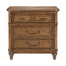 Harrison Heights - Nightstand With Charging Station - Sienna – Nightstands w/ Charging Stations by Liberty Furniture at Furniture Wholesale Plus , Nashville furniture store