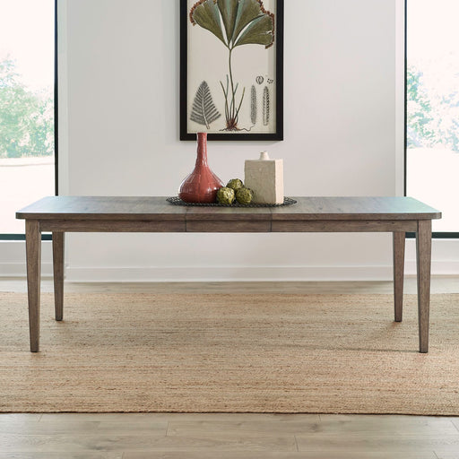 Sheridan Pointe - Rectangular Leg Table - Vintage Natural – Dining Tables with Extensions by Liberty Furniture at Furniture Wholesale Plus , Nashville furniture store