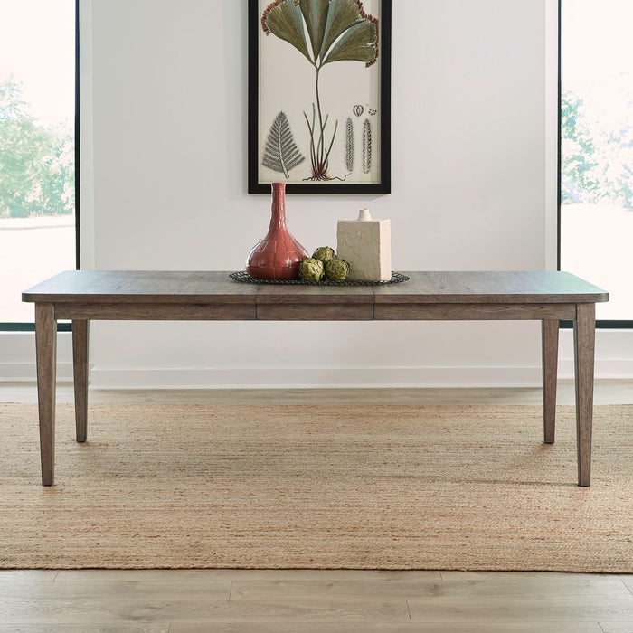Sheridan Pointe - Rectangular Leg Table - Vintage Natural – Dining Tables with Extensions by Liberty Furniture at Furniture Wholesale Plus , Nashville furniture store