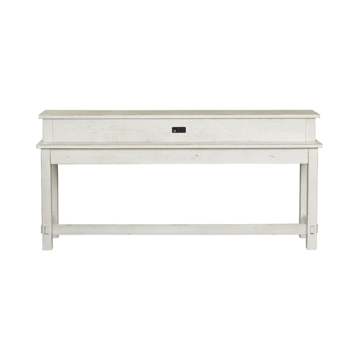 Modern Farmhouse - Console Bar Table – Console Tables by Liberty Furniture at Furniture Wholesale Plus , Nashville furniture store