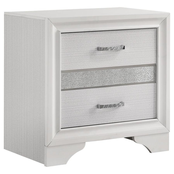 Miranda - 2-Drawer Nightstand – Accent Nightstands by CoasterEveryday at Furniture Wholesale Plus , Nashville furniture store