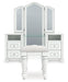 Kozlani - 3 Pc. - Vanity, Mirror And Stool - White – 3 Piece Bedroom Sets by Signature Design by Ashley® at Furniture Wholesale Plus , Nashville furniture store
