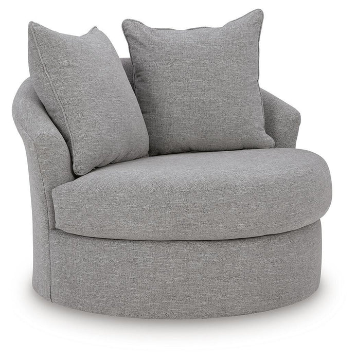 UrbanCrest - Swivel Accent Chair - Pewter – Swivel Chairs by Signature Design by Ashley® at Furniture Wholesale Plus , Nashville furniture store