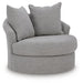 UrbanCrest - Swivel Accent Chair - Pewter – Swivel Chairs by Signature Design by Ashley® at Furniture Wholesale Plus , Nashville furniture store