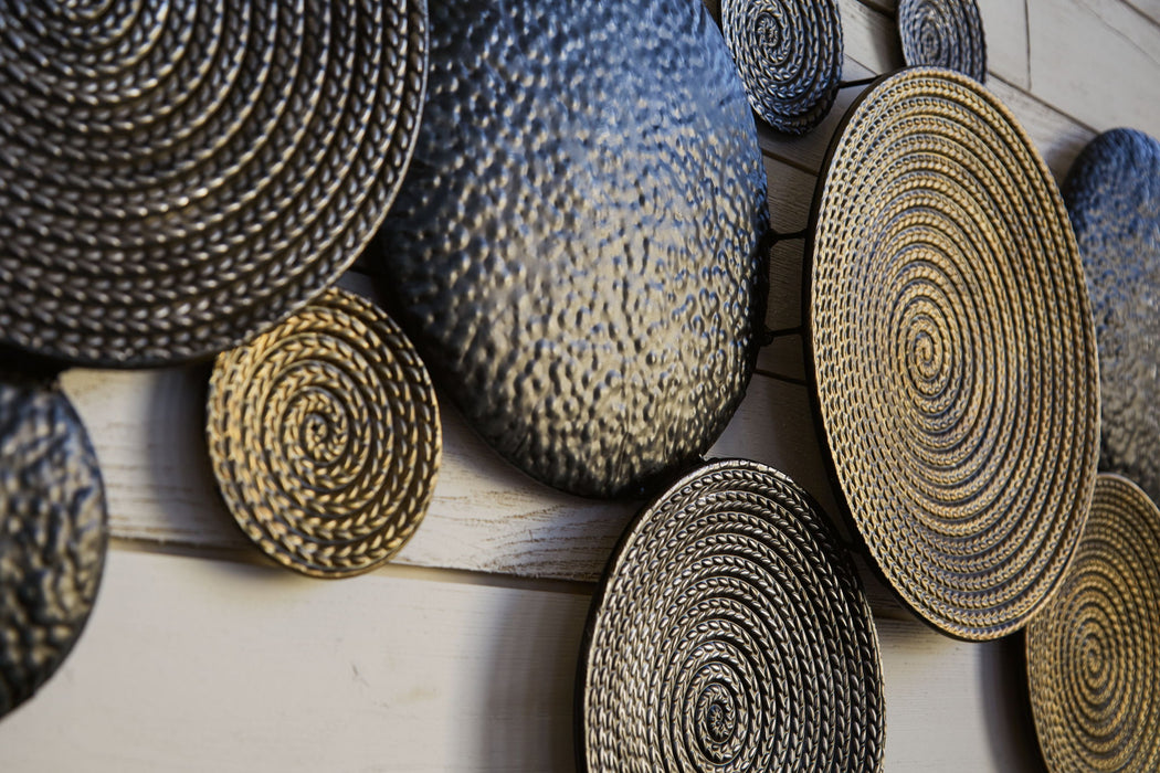 Emsley - Wall Decor - Metallic / Black / Gray – Wall Decor by Signature Design by Ashley® at Furniture Wholesale Plus , Nashville furniture store