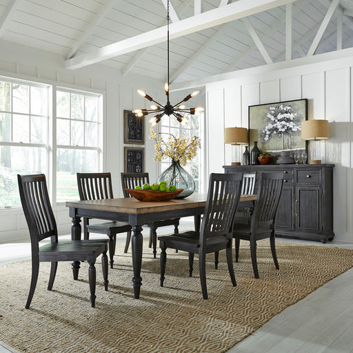 Harvest Home - Rectangular Table Set – 5 Piece Dining Room Sets by Liberty Furniture at Furniture Wholesale Plus , Nashville furniture store