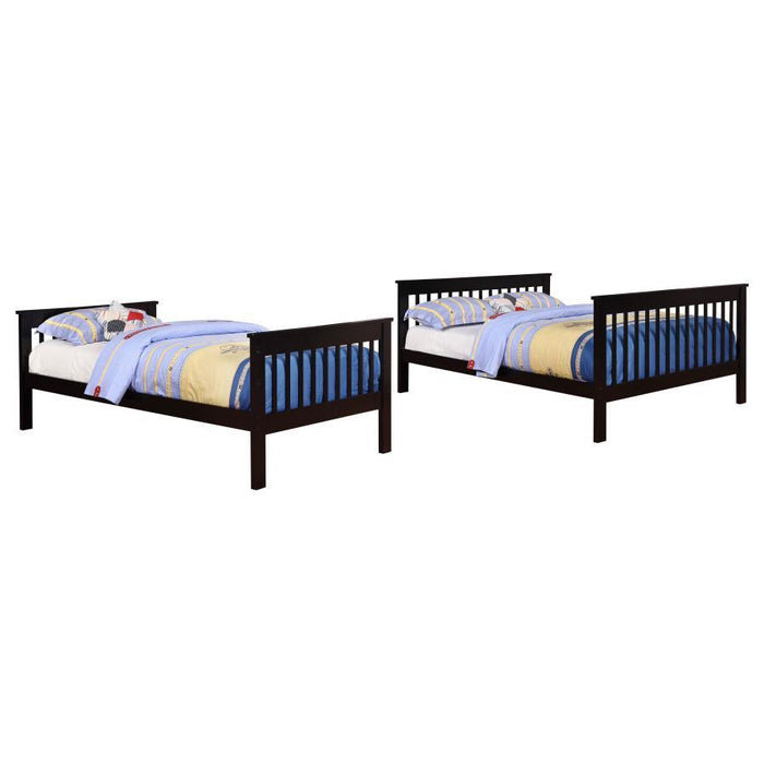 Chapman - Wood Bunk Bed – Bunk Beds by CoasterEveryday at Furniture Wholesale Plus , Nashville furniture store