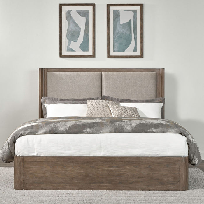 South Bend - Shelter Bed – Upholstered Beds by Liberty Furniture at Furniture Wholesale Plus , Nashville furniture store