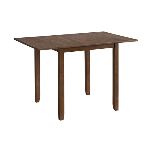 Alex - 3 Piece Dining Set With Drop Leaf Table - Espresso – 3 Piece Dining Room Sets by Elements International at Furniture Wholesale Plus , Nashville furniture store